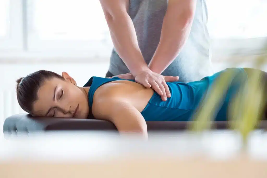 Physiotherapy Back Massage